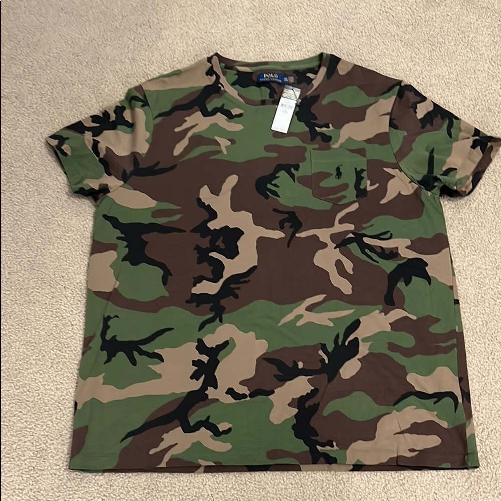 Polo by Ralph Lauren Men's Camouflage T-Shirt